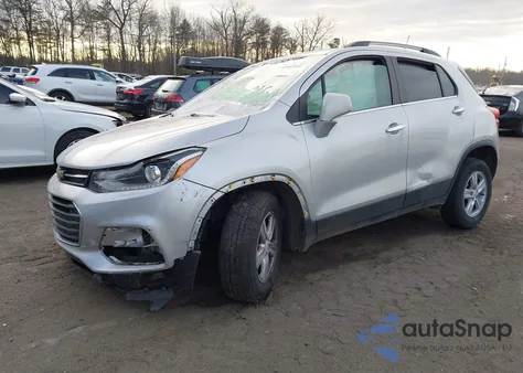 2018 Chevrolet Trax Lt z USA, uszkodzony, nr VIN KL7CJPSBXJB730762
